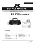 Сервисная инструкция JVC PC-XC75BK