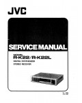 Сервисная инструкция JVC R-K22, R-K22L