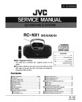 Сервисная инструкция JVC RC-NX1