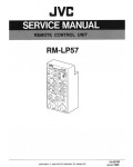 Сервисная инструкция JVC RM-LP57