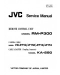 Сервисная инструкция JVC RM-P300