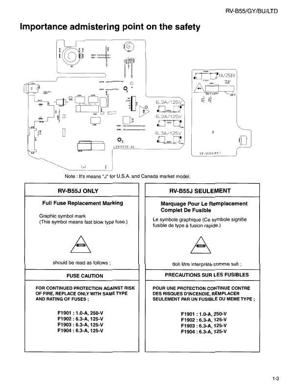 Сервисная инструкция JVC RV-B55GY, BU, LTD