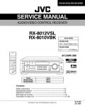Сервисная инструкция JVC RX-8010V, RX-8012V