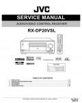 Сервисная инструкция JVC RX-DP20VSL