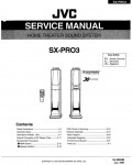 Сервисная инструкция JVC SX-PRO3