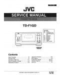 Сервисная инструкция JVC TD-F1GD