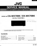Сервисная инструкция JVC TD-MX70BK