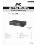 Сервисная инструкция JVC TD-V66