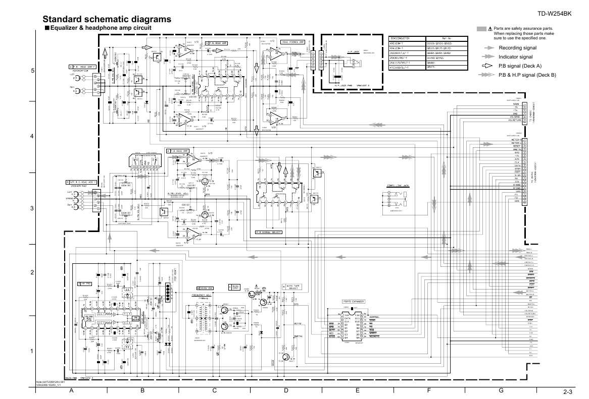 Сервисная инструкция JVC TD-W254BK