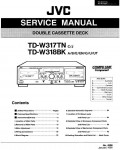 Сервисная инструкция JVC TD-W317TN, TD-W318BK