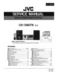 Сервисная инструкция JVC UX-D66TN