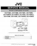 Сервисная инструкция JVC UX-F3
