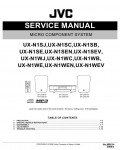 Сервисная инструкция JVC UX-N1