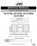 Сервисная инструкция JVC UX-S15 CA-UXS15