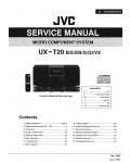 Сервисная инструкция JVC UX-T20