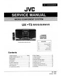 Сервисная инструкция JVC UX-T3