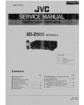Сервисная инструкция JVC XD-Z505