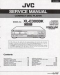 Сервисная инструкция JVC XL-E300BK