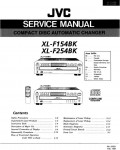 Сервисная инструкция JVC XL-F154BK, XL-F254BK