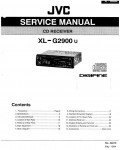 Сервисная инструкция JVC XL-G2900