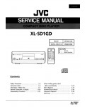 Сервисная инструкция JVC XL-SD1GD