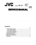 Сервисная инструкция JVC XL-V1