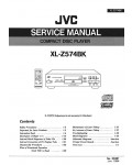 Сервисная инструкция JVC XL-Z574BK