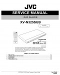 Сервисная инструкция JVC XV-N325SUB