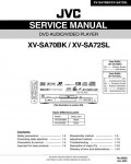 Сервисная инструкция JVC XV-SA70BK, XV-SA72SL