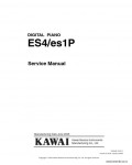 Сервисная инструкция KAWAI ES1P, ES4