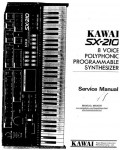 Сервисная инструкция KAWAI SX-210