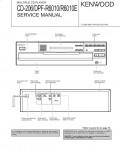 Сервисная инструкция Kenwood CD-206, DPF-R6010, DPF-R6010E