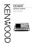 Сервисная инструкция KENWOOD CS-6010