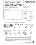 Сервисная инструкция Kenwood DDX-712, DDX-7032, DDX-7032M