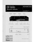 Сервисная инструкция Kenwood DP-1100D