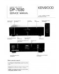 Сервисная инструкция Kenwood DP-7030