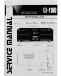 Сервисная инструкция Kenwood GE-1100