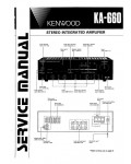 Сервисная инструкция Kenwood KA-660