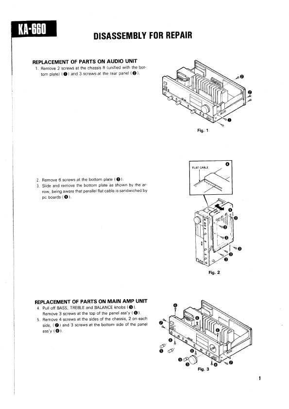 Сервисная инструкция Kenwood KA-660