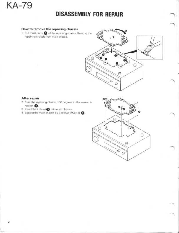 Сервисная инструкция Kenwood KA-79