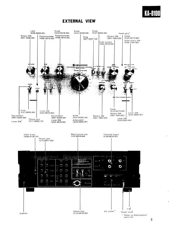 Сервисная инструкция Kenwood KA-8100, KA-8150