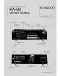 Сервисная инструкция Kenwood KA-88