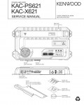 Сервисная инструкция Kenwood KAC-PS621, KAC-X621