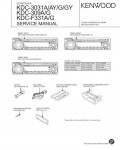 Сервисная инструкция Kenwood KDC-309, KDC-3031, KDC-F331
