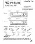 Сервисная инструкция Kenwood KDC-5016, KDC-515S