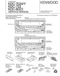 Сервисная инструкция Kenwood KDC-7024, KDC-722, KDC-8023