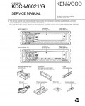 Сервисная инструкция Kenwood KDC-M6021