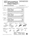 Сервисная инструкция Kenwood KDC-MP428, KDC-MP4028, KDC-MP6029