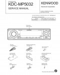 Сервисная инструкция Kenwood KDC-MP5032