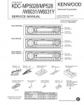 Сервисная инструкция Kenwood KDC-MP528, KDC-MP5028, KDC-W6031